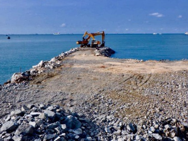 Dự án lấp biển Vũng Tàu làm thủy cung vẫn triển khai ồ ạt