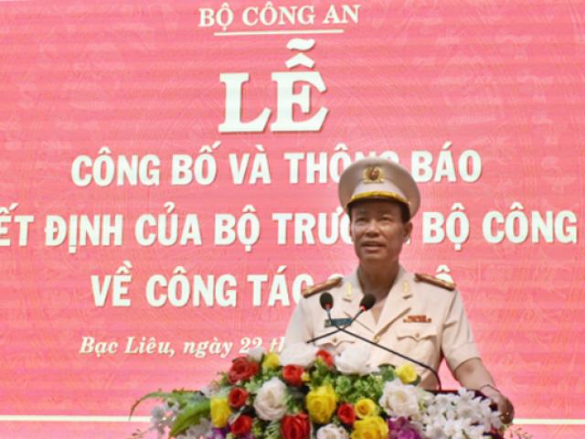 Tân Cục trưởng Cục Tổ chức cán bộ, Bộ Công an là ai?