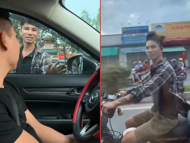 Nhân vật trong clip "chặn ô tô xin đểu" ở Tân Bình lên tiếng