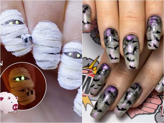 Gợi ý 10 mẫu nail đẹp - độc - lạ cho Halloween nàng sẽ thích mê