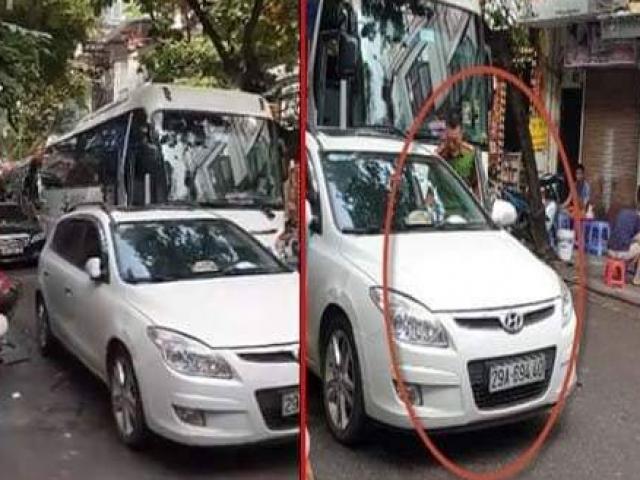 Ô tô "hiên ngang" đậu giữa phố cổ Hà Nội, chủ xe xuất hiện khiến nhiều người bất ngờ