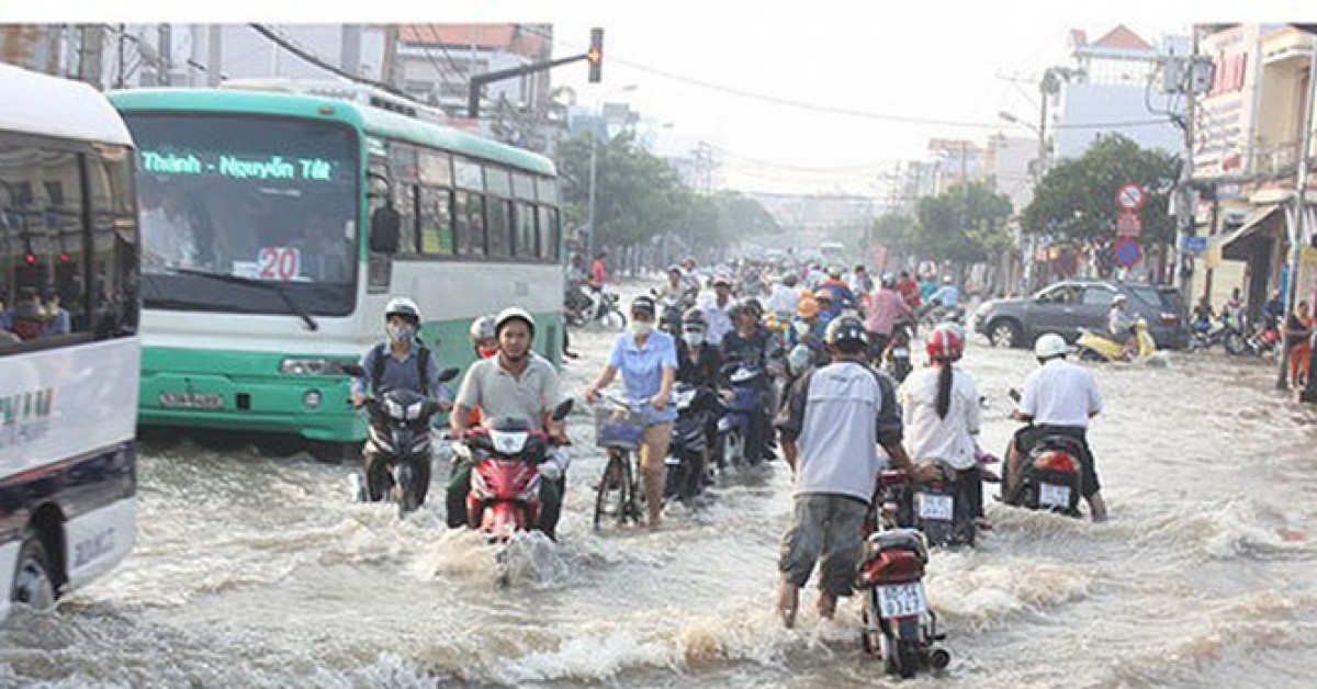 TPHCM ngập sâu vào chiều tối trong ba ngày tới