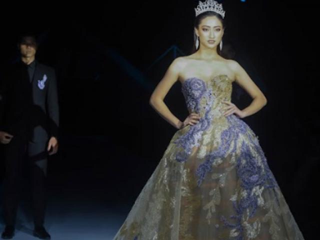 Lương Thùy Linh là vedette của show khai màn Tuần thời trang Quốc tế VN