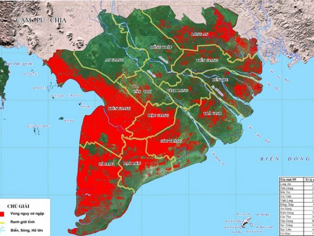 Thông tin năm 2050 TPHCM bị "xóa sổ" là giả định cực đoan