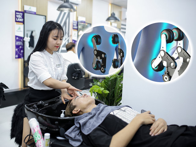 Không hổ danh ‘thiên đường’ tóc nam, đến 30Shine bây giờ còn được nằm giường massage siêu xịn