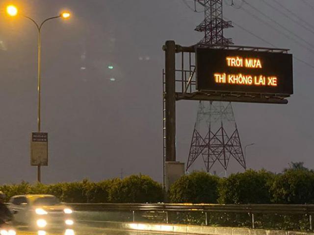 Vụ “trời mưa thì không lái xe”: Đơn vị quản lý cao tốc lên tiếng