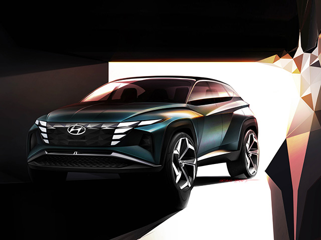 Chiêm ngưỡng Hyundai Tucson thế hệ mới mang ngôn ngữ thiết kế tương lai