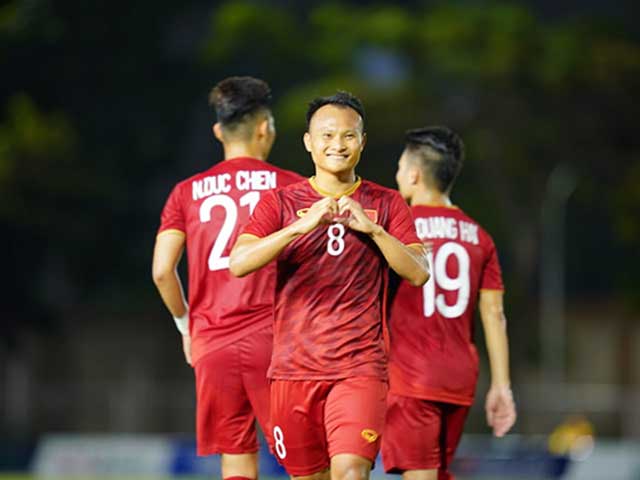 Trực tiếp bóng đá U22 Việt Nam - U22 Lào: Quang Hải ấn định tỷ số (Hết giờ)