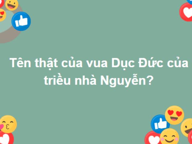 Không phải tỷ phú kiến thức thì khó trả lời đúng 100% bộ câu hỏi này