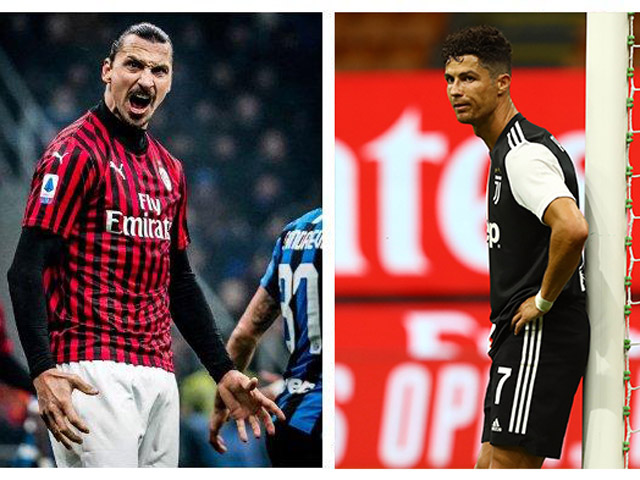 Xấu hổ Ronaldo – Juventus năm 2020: Chỉ xếp thứ 4, thua xa AC Milan – Ibra