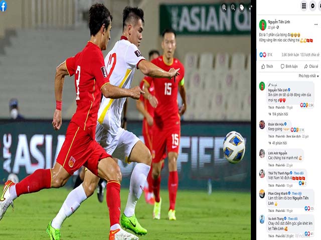 ĐT Việt Nam thua đau Trung Quốc, Tiến Linh - Quế Ngọc Hải chia sẻ điều gì?