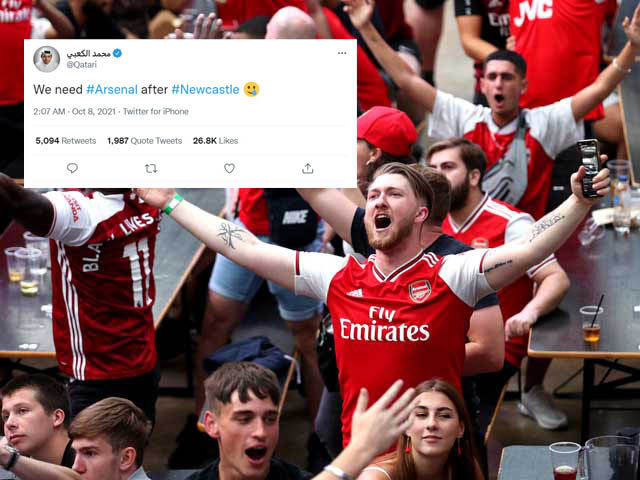 Thêm 1 ông chủ Ả Rập muốn thâu tóm Arsenal, fan “Pháo thủ“ người mừng kẻ phản đối