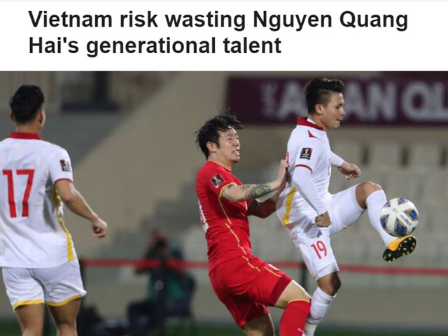 Chuyên gia châu Á gọi Quang Hải là “phù thủy chân trái“, cảnh báo ĐT Việt Nam