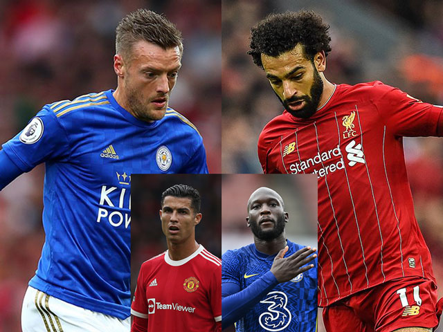 Đua Vua phá lưới Ngoại hạng Anh: Salah đọ tài Vardy, Ronaldo đuối sức