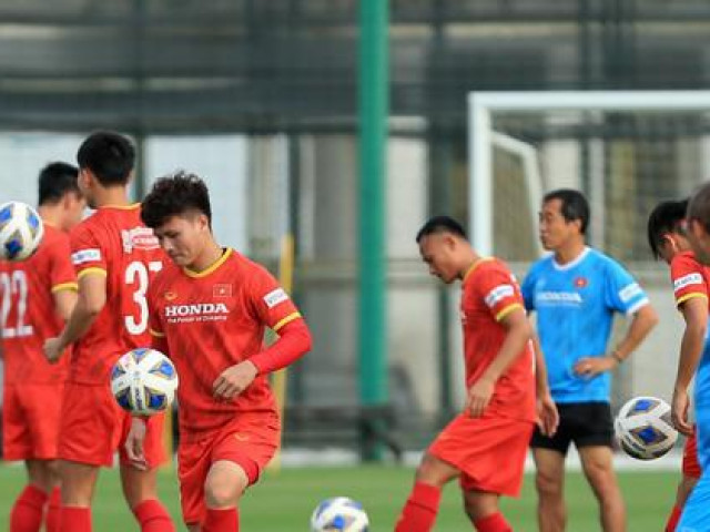 Báo cáo Thủ tướng Chính phủ công tác tổ chức 2 trận đấu của ĐTVN Vòng loại World Cup 2022