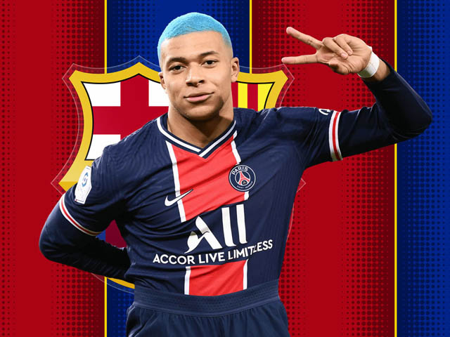 Barca bạo chi 2400 tỷ đồng lót tay dụ dỗ Mbappe, tính hớt tay trên Real