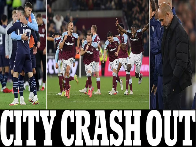 “Vua League Cup“ Man City bị loại, báo chí Anh hào hứng tìm “tân vương”