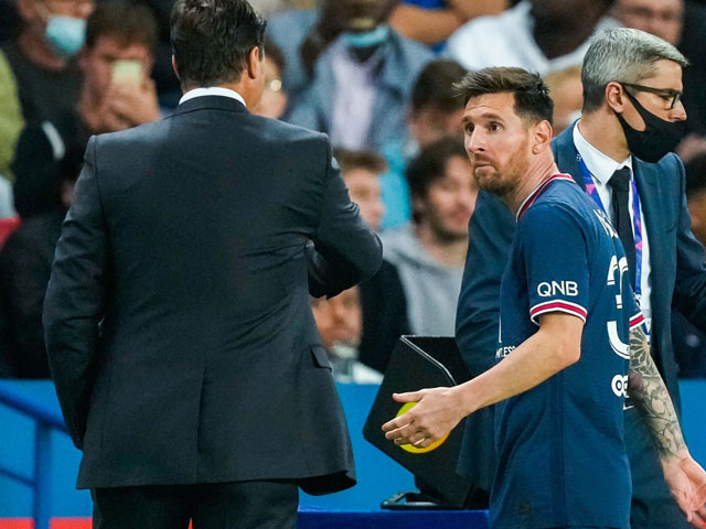 Messi “tịt ngòi“ bị thay ra sau 45 phút, HLV Pochettino lên tiếng giải thích