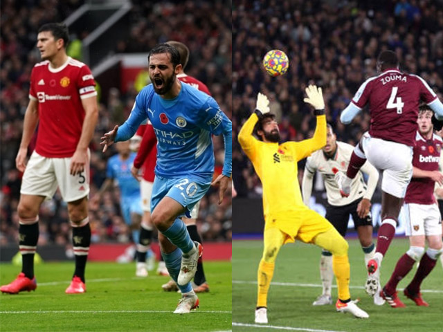 MU bị Arsenal vượt mặt, Man City áp sát Chelsea nóng nhất vòng 11 Ngoại hạng Anh