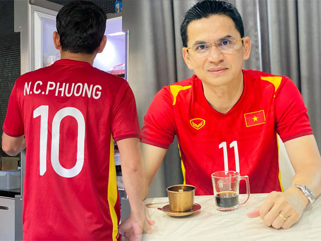 Ngạc nhiên Kiatisuk mặc áo Công Phượng, cổ vũ ĐT Việt Nam đánh bại Nhật Bản
