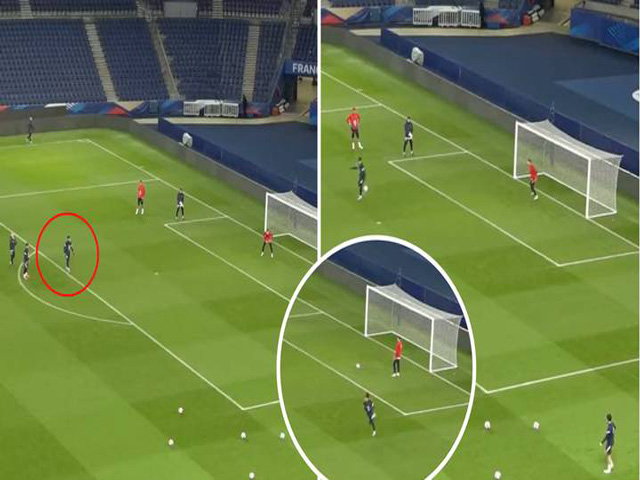 Mbappe lập siêu phẩm cực đỉnh trên sân tập: Fan trầm trồ không tiếc lời khen