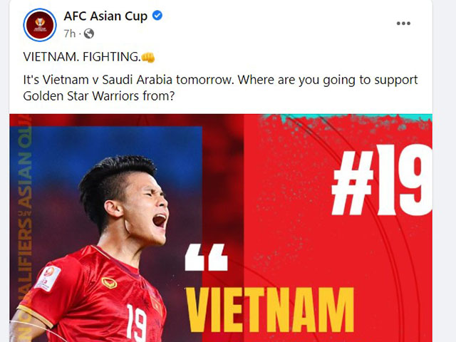 Thầy trò ông Park “đòi nợ“ Saudi Arabia: AFC cổ vũ ĐT Việt Nam “chiến đấu“