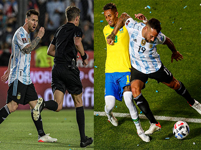 “Siêu kinh điển“ Brazil - Argentina hóa võ đài: 42 lần phạm lỗi, đồng đội Messi thoát thẻ đỏ