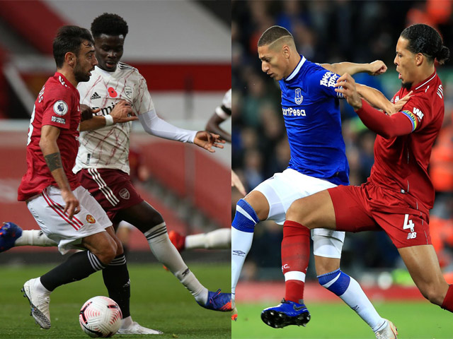 MU “đại chiến“ Arsenal, nóng bỏng derby Merseyside ở vòng 14 Ngoại hạng Anh