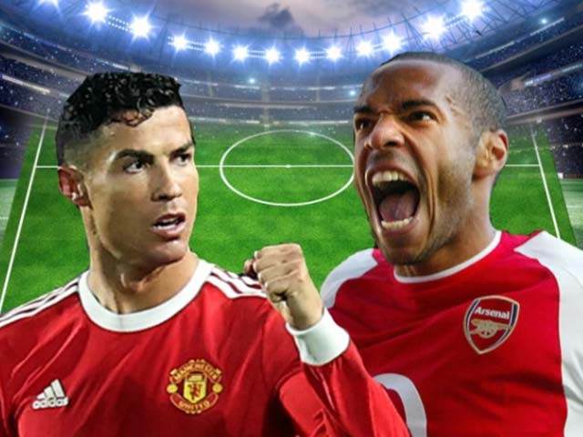 Siêu đội hình MU - Arsenal mọi thời đại: Ronaldo đá tiền vệ, vắng 4 SAO đáng tiếc
