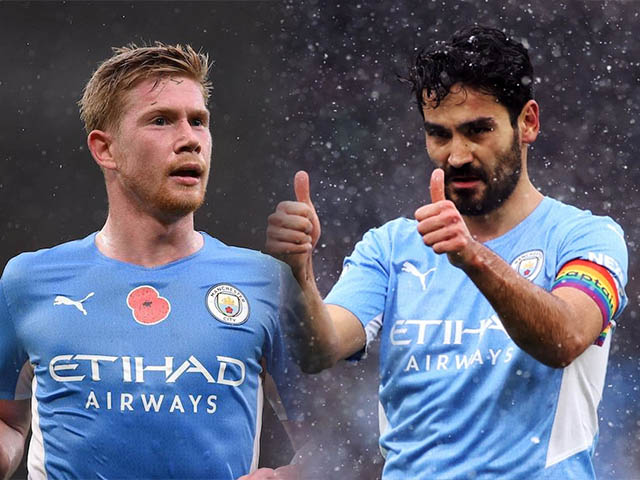 Man City đua vô địch Ngoại hạng Anh đón tin vui: De Bruyne và 3 viện binh trở lại