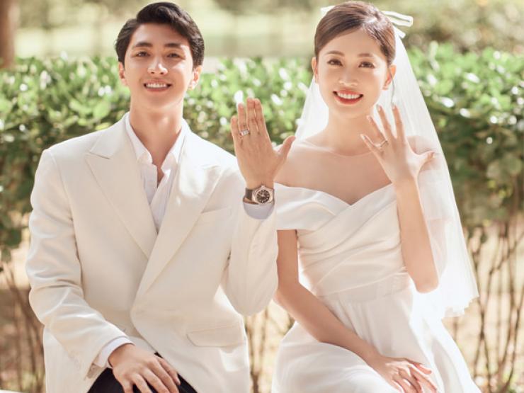 Á hậu Phương Nga chọn váy cưới trắng tối giản vẫn đẹp diễm lệ như sao Hàn