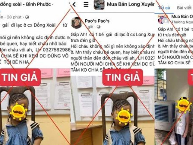 Cảnh giác chiêu trò tìm người thân cho trẻ lạc Cảnh giác chiêu trò tìm người thân cho trẻ lạc