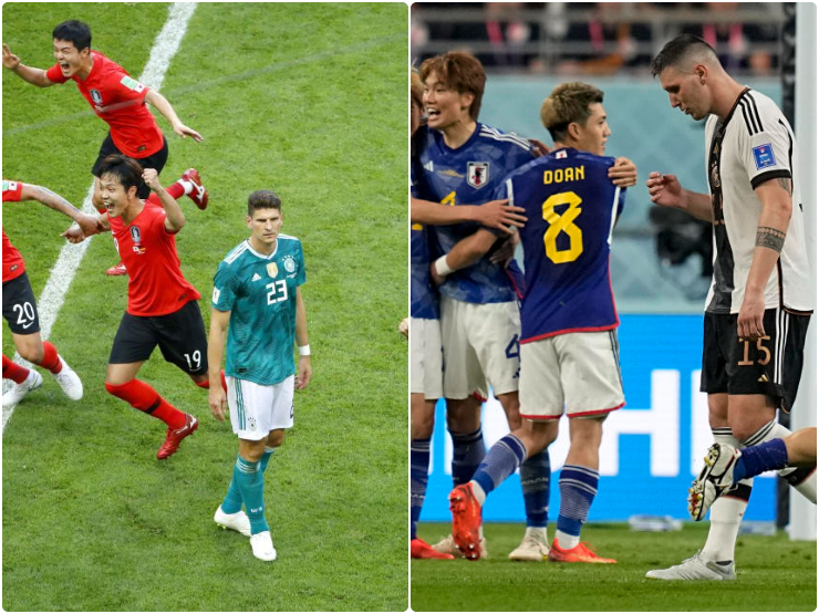 Đức 2 lần liên tiếp bị loại từ vòng bảng World Cup: Nỗi ám ảnh 2 ông lớn châu Á