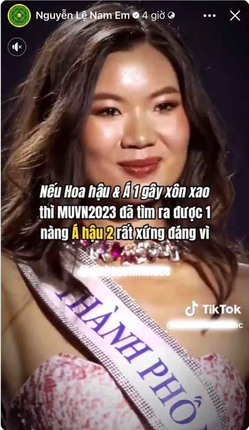 Liên tục 'khịa' tân hoa hậu, ai mới là người Nam Em thích ở Miss Universe Vietnam? - 2